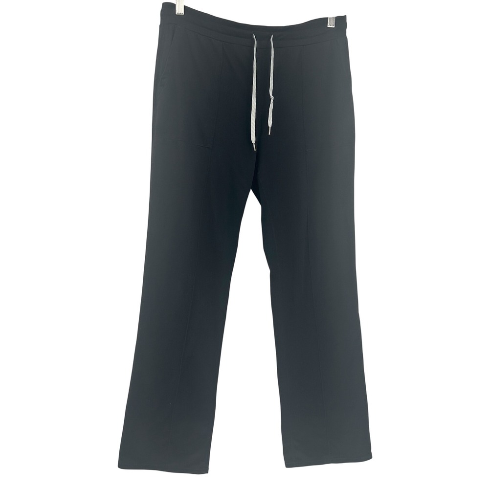 Vuori Womens Black Halo Essential Wide Leg Athleisure Lounge Pants Size L - Picture 2 of 7